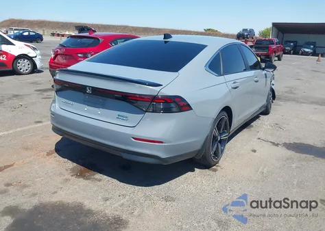 2023 Honda Accord Hybrid Sport из США, поврежденный, VIN 1HGCY2F56PA013572